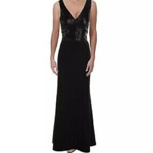 NWT Ralph Lauren Zorea Sequin Gown Dress Maxi